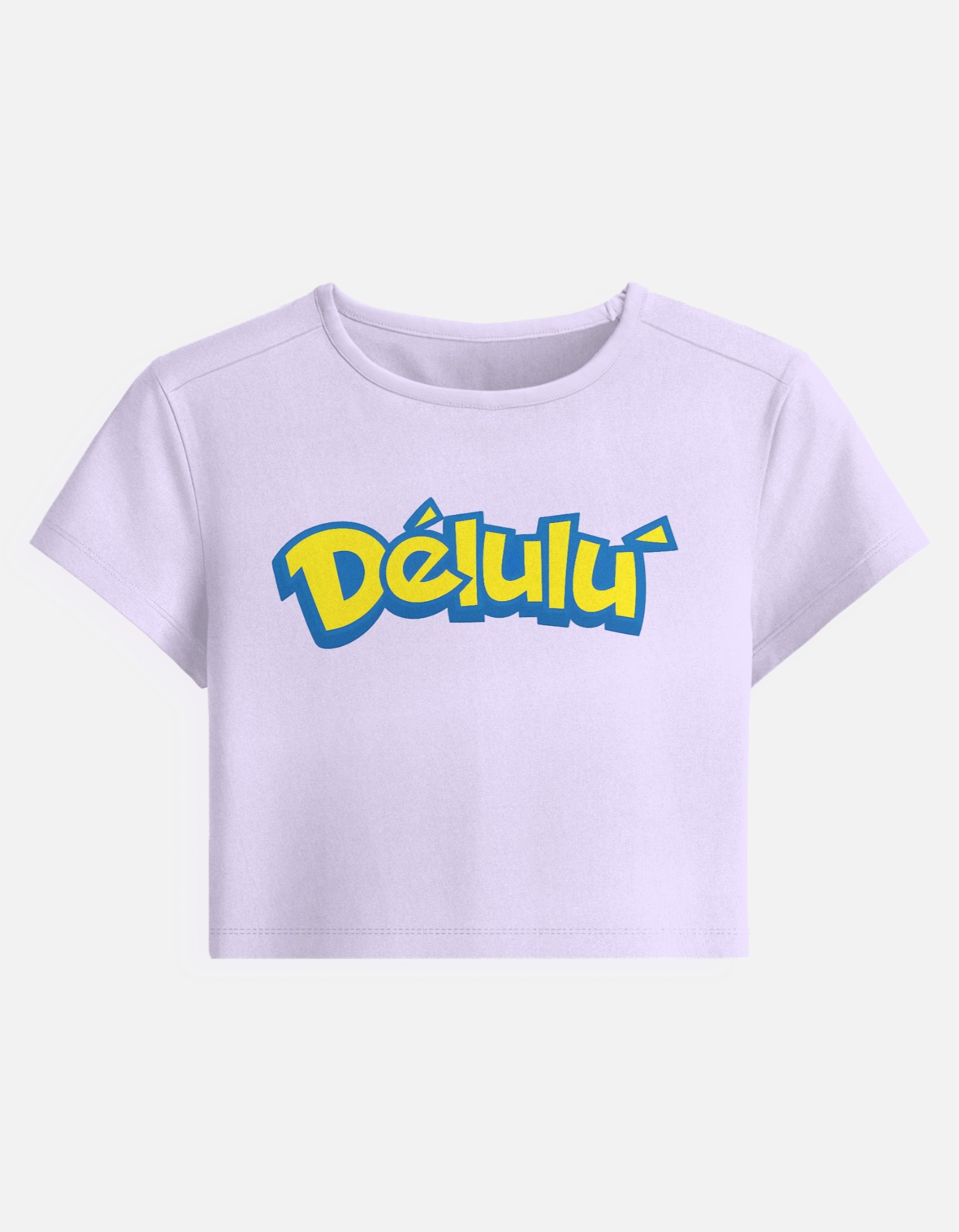 Retro Déulu Graphic Baby Tee for Women - Image 2
