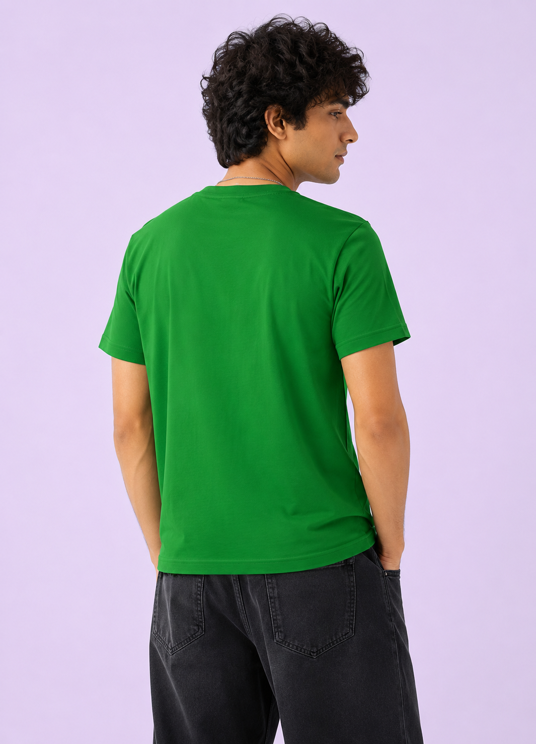 Retro Flame Ghost Graphic T-Shirt - Image 3