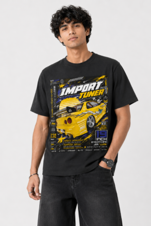 Drift Y3K Import Tuner Oversized T-Shirt