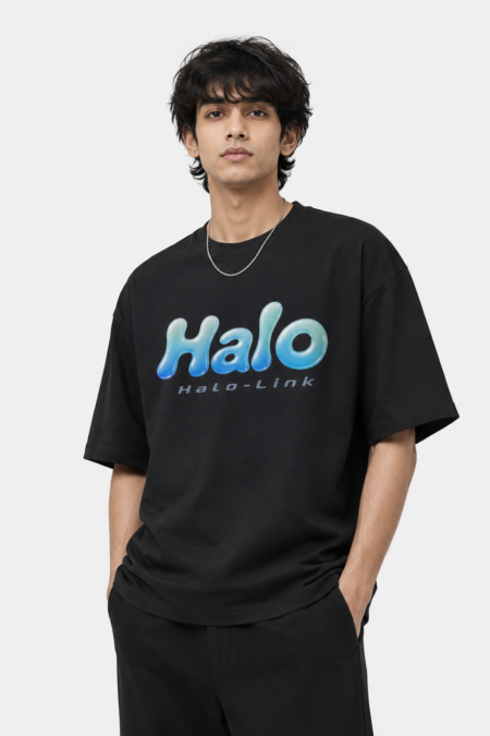 Unisex Frutiger Aero Halo Oversized T Shirt