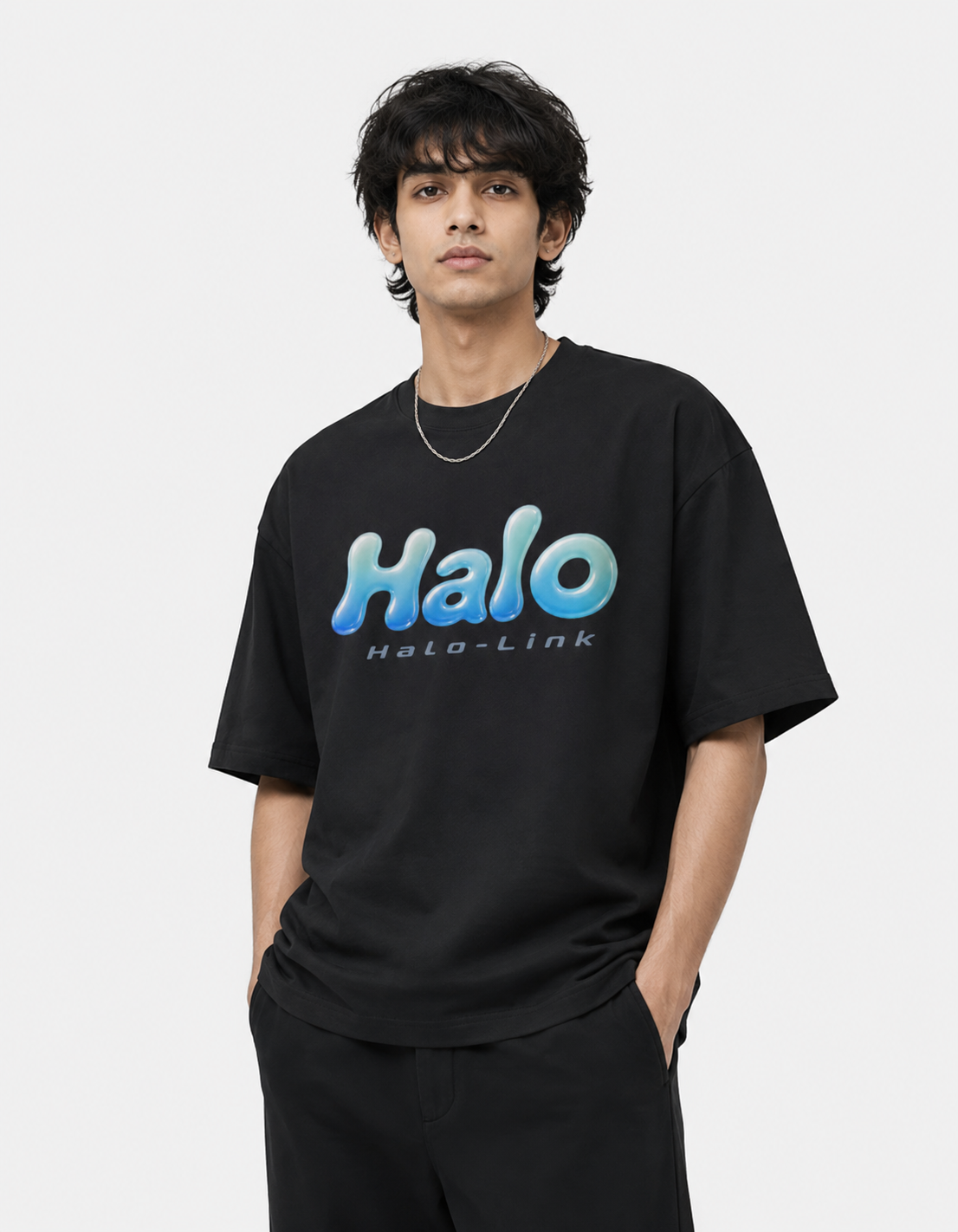 Unisex Frutiger Aero Halo Oversized T Shirt