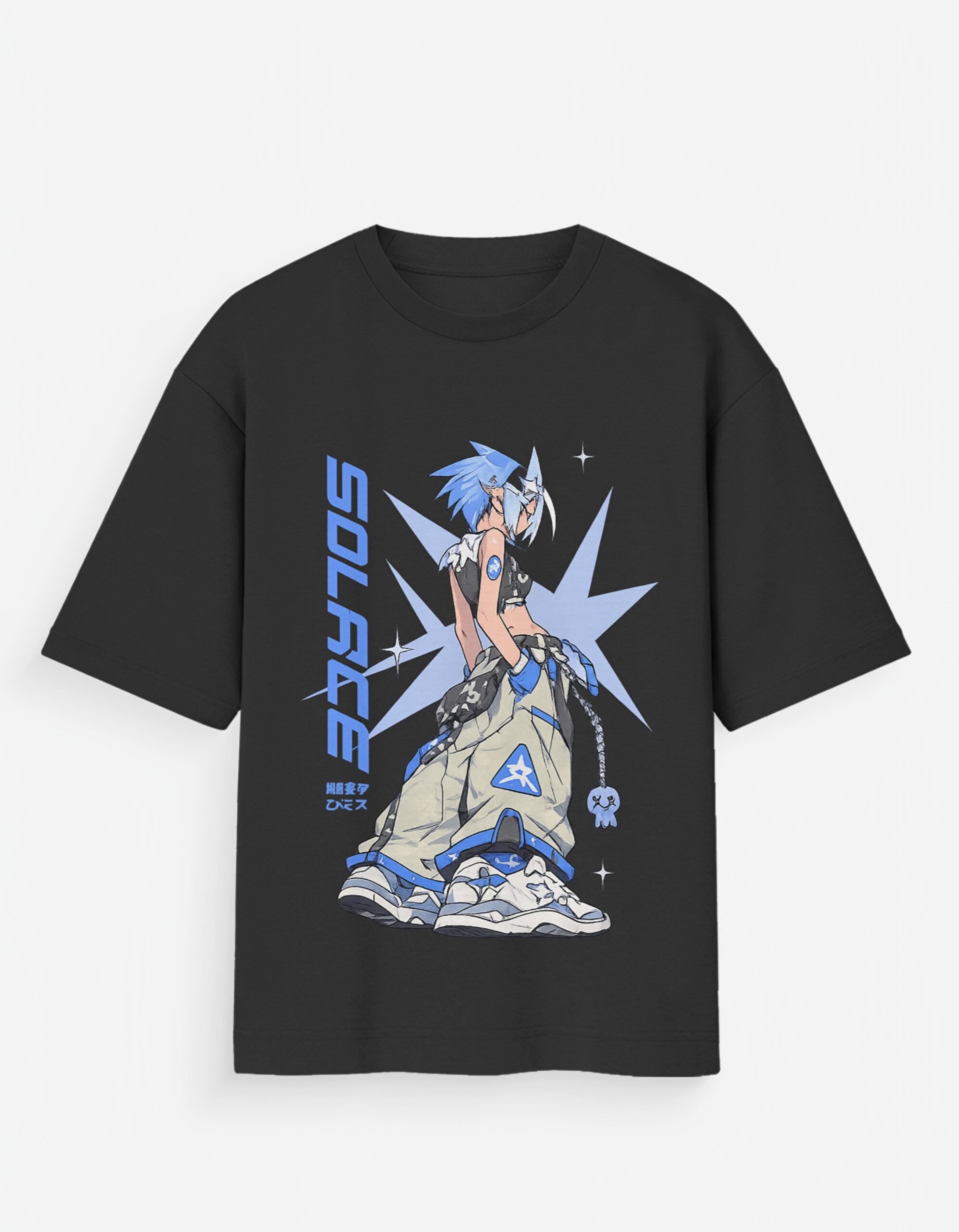 Y3K Style Solace Oversized Unisex T Shirt - Image 2