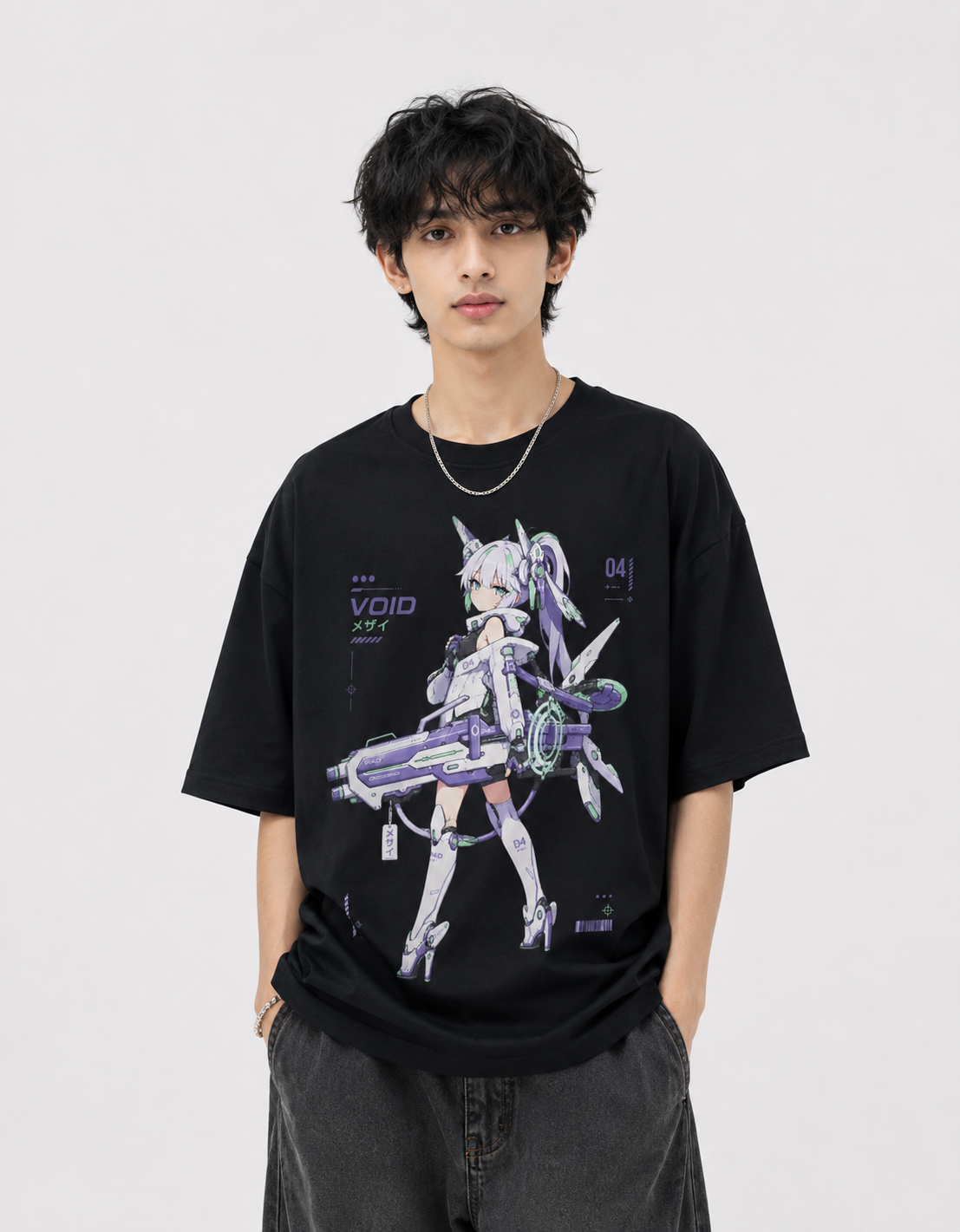 Y3K EVA Unisex Graphic Oversized T Shirt - Image 4