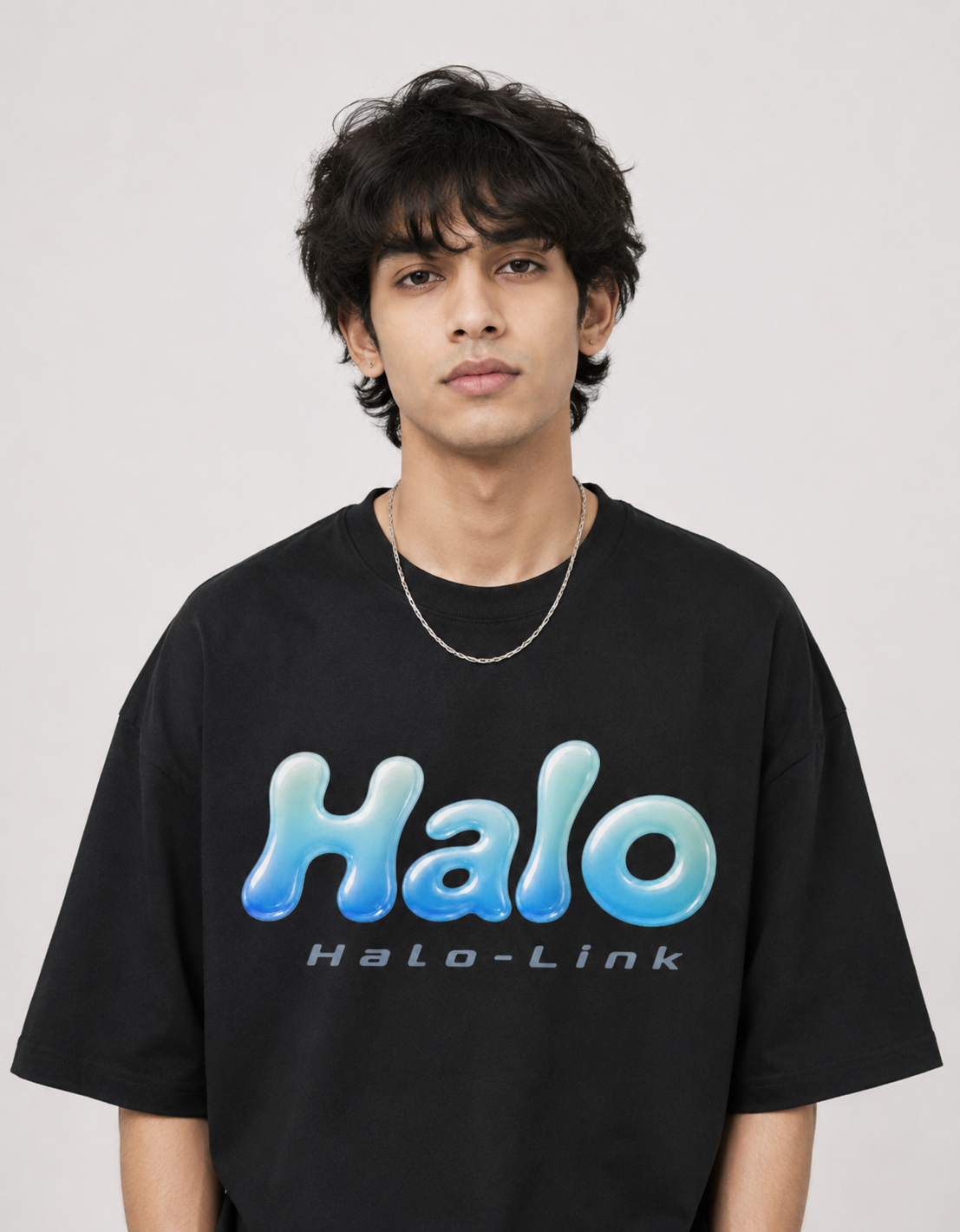 Unisex Frutiger Aero Halo Oversized T Shirt - Image 4
