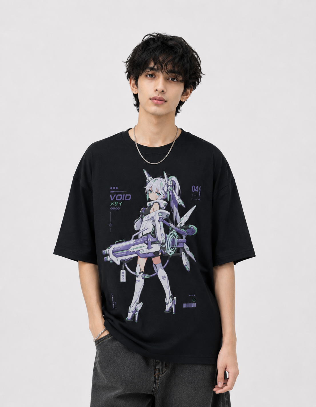 Y3K EVA Unisex Graphic Oversized T Shirt