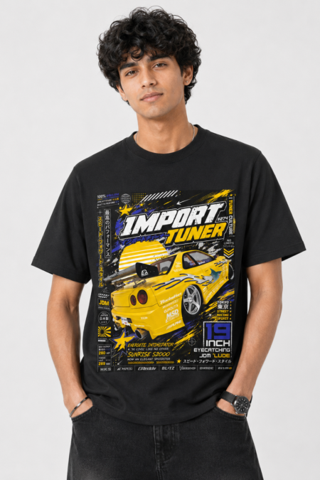 Drift Y3K Import Tuner Oversized T-Shirt