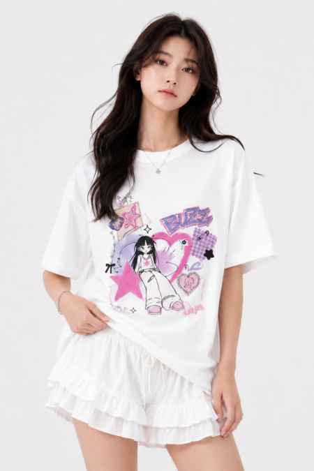 Unisex Harajuku Oversized T-Shirt