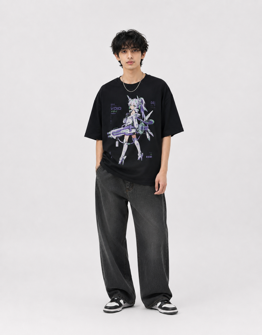 Y3K EVA Unisex Graphic Oversized T Shirt - Image 3