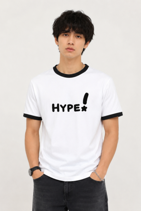 Hype Ringer T-Shirt Unisex